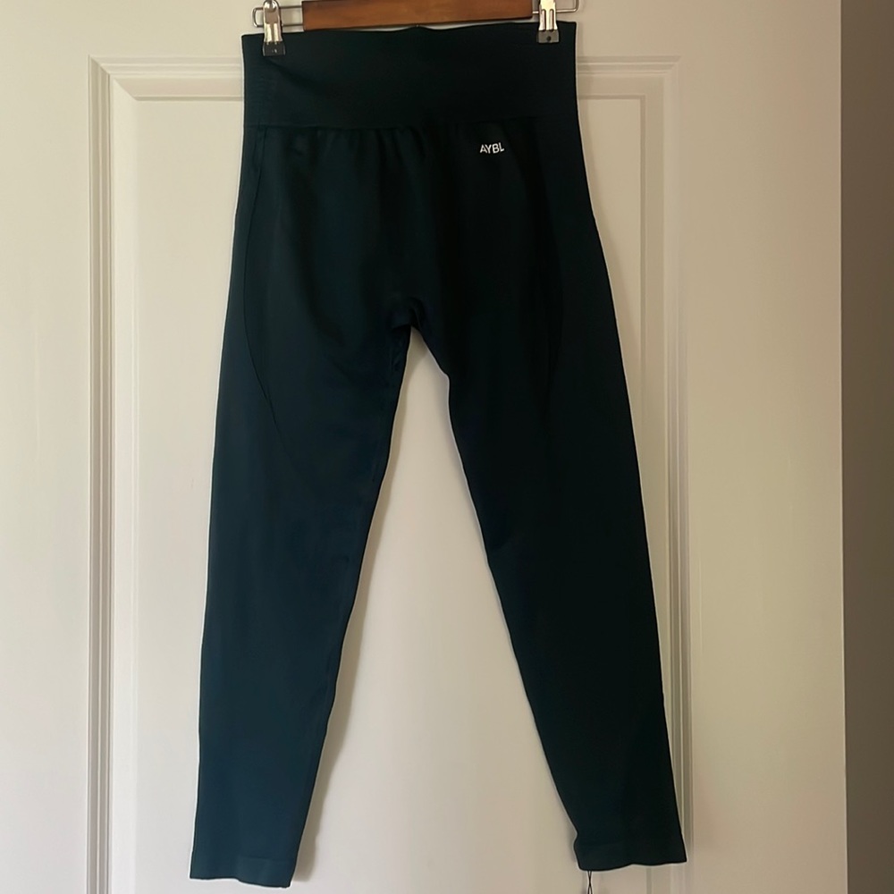 AYBL forest green leggings